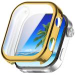 Carcasa cu protectie ecran BizonMobile Felipe compatibila cu Xiaomi Redmi Watch 6, Gold 2 - lerato.ro