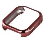 Carcasa cu protectie ecran BizonMobile Felipe compatibila cu Xiaomi Redmi Watch 6, Roz 5 - lerato.ro