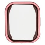 Carcasa cu protectie ecran BizonMobile Felipe compatibila cu Xiaomi Redmi Watch 6, Roz 7 - lerato.ro