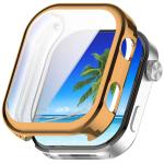 Carcasa cu protectie ecran BizonMobile Felipe compatibila cu Xiaomi Redmi Watch 6, Rose Gold 2 - lerato.ro