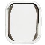 Carcasa cu protectie ecran BizonMobile Felipe compatibila cu Xiaomi Redmi Watch 6, Silver 7 - lerato.ro
