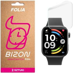 Set 2 folii protectie Bizon Watch Hydrogel compatibile cu Xiaomi Redmi Watch 6, Transparent