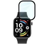 Folie sticla hibrid Bizon Watch Edge Hybrid compatibile cu Xiaomi Redmi Watch 6, Negru 6 - lerato.ro