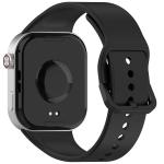 Curea din silicon BizonMobile compatibila cu Xiaomi Redmi Watch 6 / 5 / 4 / Smart Band 10 Pro / 9 Pro / 8 Pro, Negru 5 - lerato.ro