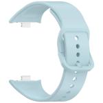 Curea din silicon BizonMobile compatibila cu Xiaomi Redmi Watch 6 / 5 / 4 / Smart Band 10 Pro / 9 Pro / 8 Pro, Light Blue 4 - lerato.ro