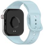 Curea din silicon BizonMobile compatibila cu Xiaomi Redmi Watch 6 / 5 / 4 / Smart Band 10 Pro / 9 Pro / 8 Pro, Light Blue 5 - lerato.ro