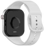 Curea din silicon BizonMobile compatibila cu Xiaomi Redmi Watch 6 / 5 / 4 / Smart Band 10 Pro / 9 Pro / 8 Pro, Light Grey 5 - lerato.ro