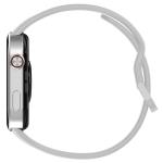 Curea din silicon BizonMobile compatibila cu Xiaomi Redmi Watch 6 / 5 / 4 / Smart Band 10 Pro / 9 Pro / 8 Pro, Light Grey 6 - lerato.ro