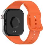 Curea din silicon BizonMobile compatibila cu Xiaomi Redmi Watch 6 / 5 / 4 / Smart Band 10 Pro / 9 Pro / 8 Pro, Portocaliu 5 - lerato.ro