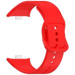 Curea din silicon BizonMobile compatibila cu Xiaomi Redmi Watch 6 / 5 / 4 / Smart Band 10 Pro / 9 Pro / 8 Pro, Rosu 4 - lerato.ro