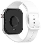 Curea din silicon BizonMobile compatibila cu Xiaomi Redmi Watch 6 / 5 / 4 / Smart Band 10 Pro / 9 Pro / 8 Pro, Alb 5 - lerato.ro