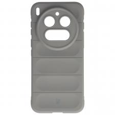 Carcasa Bizon Tur compatibila cu Vivo X300 Pro, Light Grey