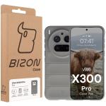 Carcasa Bizon Tur compatibila cu Vivo X300 Pro, Light Grey 9 - lerato.ro