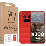 Carcasa Bizon Tur compatibila cu Vivo X300 Pro, Rosu 9 - lerato.ro