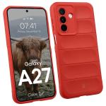 Carcasa Bizon Tur compatibila cu Samsung Galaxy A27 5G, Rosu 3 - lerato.ro