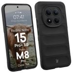 Carcasa Bizon Tur compatibila cu Xiaomi Redmi Note 15 Pro Plus 5G / POCO M8 Pro 5G, Negru 3 - lerato.ro