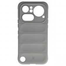 Carcasa Bizon Tur compatibila cu Nothing Phone (4a) Pro, Light Grey