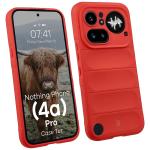 Carcasa Bizon Tur compatibila cu Nothing Phone (4a) Pro, Rosu 3 - lerato.ro