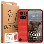 Carcasa Bizon Tur compatibila cu Nothing Phone (4a) Pro, Rosu 9 - lerato.ro