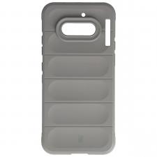 Carcasa Bizon Tur compatibila cu Nothing Phone (4a), Light Grey