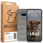 Carcasa Bizon Tur compatibila cu Nothing Phone (4a), Light Grey 9 - lerato.ro