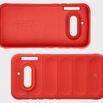 Carcasa Bizon Tur compatibila cu Nothing Phone (4a), Rosu 7 - lerato.ro