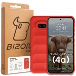 Carcasa Bizon Tur compatibila cu Nothing Phone (4a), Rosu 9 - lerato.ro