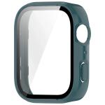 Carcasa cu protectie ecran din sticla securizata BizonMobile compatibila cu Huawei Watch Fit 4, Verde 4 - lerato.ro