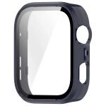 Carcasa cu protectie ecran din sticla securizata BizonMobile compatibila cu Huawei Watch Fit 4 Pro, Dark Blue 4 - lerato.ro