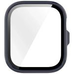 Carcasa cu protectie ecran din sticla securizata BizonMobile compatibila cu Huawei Watch Fit 4 Pro, Dark Blue 9 - lerato.ro
