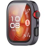 Carcasa cu protectie ecran BizonMobile Felipe compatibila cu Huawei Watch Fit 4 Pro, Gri 9 - lerato.ro