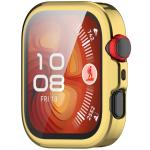 Carcasa cu protectie ecran BizonMobile Felipe compatibila cu Huawei Watch Fit 4 Pro, Gold 9 - lerato.ro