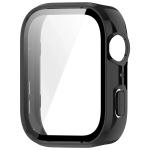 Carcasa cu protectie ecran din sticla securizata BizonMobile compatibila cu Huawei Watch Fit 4, Negru 4 - lerato.ro