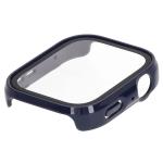 Carcasa cu protectie ecran din sticla securizata BizonMobile compatibila cu Huawei Watch Fit 4, Dark Blue 7 - lerato.ro