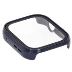 Carcasa cu protectie ecran din sticla securizata BizonMobile compatibila cu Huawei Watch Fit 4, Dark Blue 8 - lerato.ro