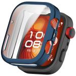 Carcasa cu protectie ecran BizonMobile Felipe compatibila cu Huawei Watch Fit 4 Pro, Dark Blue 2 - lerato.ro