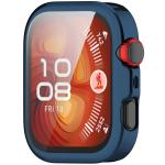 Carcasa cu protectie ecran BizonMobile Felipe compatibila cu Huawei Watch Fit 4 Pro, Dark Blue 9 - lerato.ro