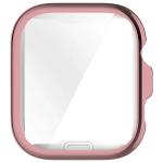 Carcasa cu protectie ecran BizonMobile Felipe compatibila cu Huawei Watch Fit 4 Pro, Roz 7 - lerato.ro