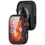 Carcasa cu protectie ecran BizonMobile Felipe compatibila cu Huawei Watch Fit 4 Pro, Negru 8 - lerato.ro