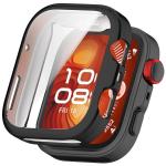 Carcasa cu protectie ecran BizonMobile Felipe compatibila cu Huawei Watch Fit 4 Pro, Negru 2 - lerato.ro