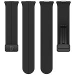 Curea din silicon Bizon Strap Watch Silicone L compatibila cu Huawei Watch Fit 4 Pro / Fit 4 / Fit 3, Negru 5 - lerato.ro