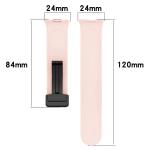 Curea din silicon Bizon Strap Watch Silicone L compatibila cu Huawei Watch Fit 4 Pro / Fit 4 / Fit 3, Roz 3 - lerato.ro