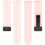 Curea din silicon Bizon Strap Watch Silicone L compatibila cu Huawei Watch Fit 4 Pro / Fit 4 / Fit 3, Roz 5 - lerato.ro