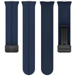 Curea din silicon Bizon Strap Watch Silicone L compatibila cu Huawei Watch Fit 4 Pro / Fit 4 / Fit 3, Dark Blue 5 - lerato.ro