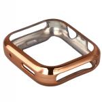 Carcasa cu protectie ecran BizonMobile Felipe compatibila cu Huawei Watch Fit 4, Rose Gold 6 - lerato.ro