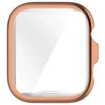 Carcasa cu protectie ecran BizonMobile Felipe compatibila cu Huawei Watch Fit 4, Rose Gold 7 - lerato.ro