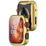 Carcasa cu protectie ecran BizonMobile Felipe compatibila cu Huawei Watch Fit 4, Gold 8 - lerato.ro