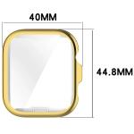 Carcasa cu protectie ecran BizonMobile Felipe compatibila cu Huawei Watch Fit 4, Gold 3 - lerato.ro