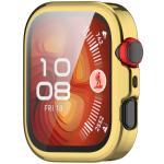 Carcasa cu protectie ecran BizonMobile Felipe compatibila cu Huawei Watch Fit 4, Gold 9 - lerato.ro