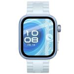 Folie sticla hibrid Bizon Watch Edge Hybrid compatibile cu Huawei Watch Fit 4 Pro, Negru 3 - lerato.ro